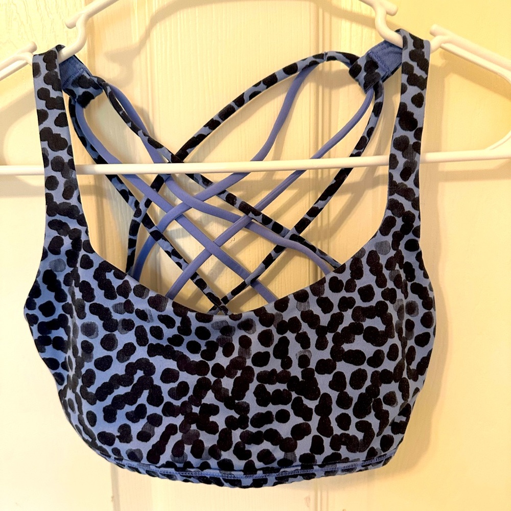 Free to be wild lululemon sports bra.